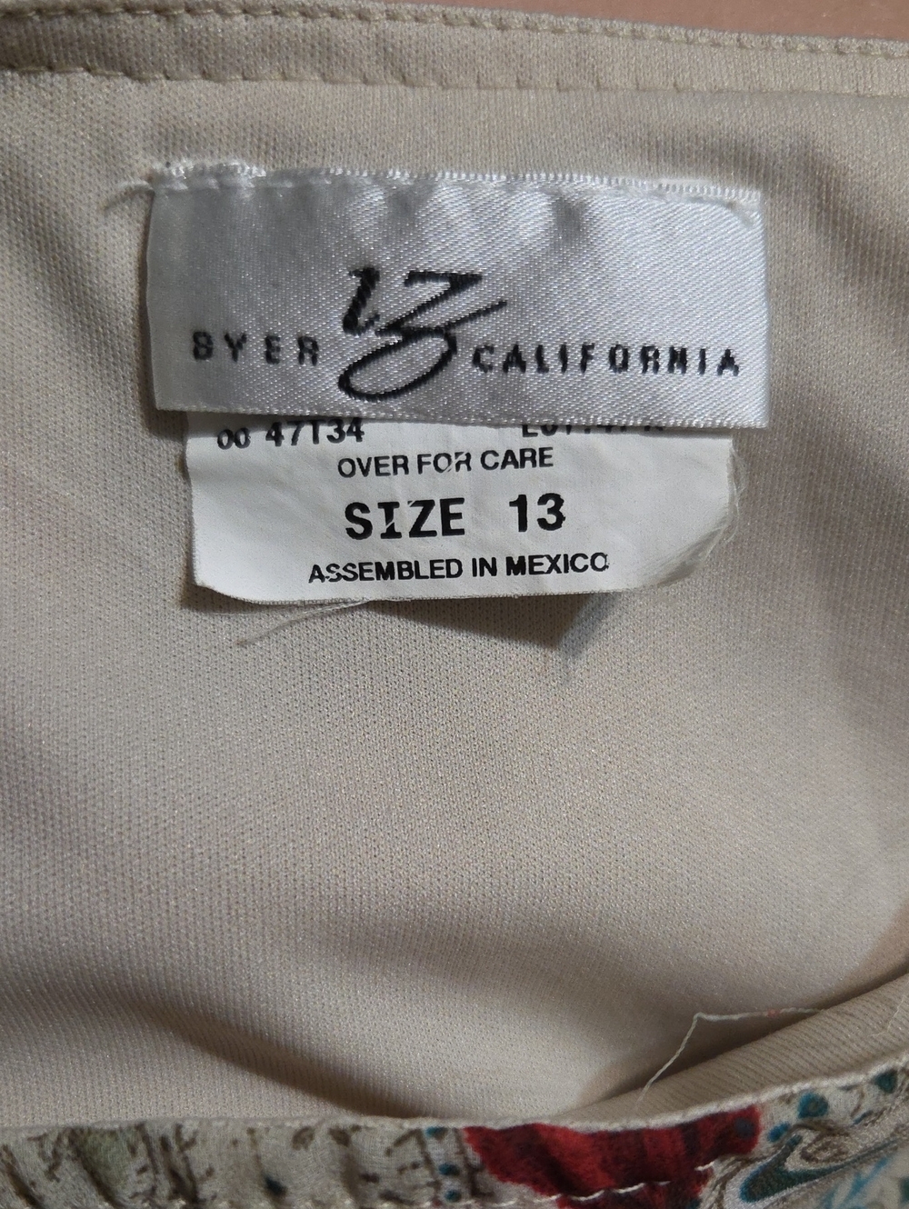 Vintage Iz Byer Y2K Skirt Size 13 - Picture 4 of 4